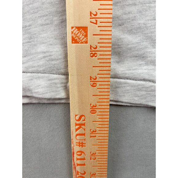 Aime Leon Dore Dime Bag Shirt Mens M Heather Gray Mock Long Sleeve Pocket Cotton - Picture 7 of 11